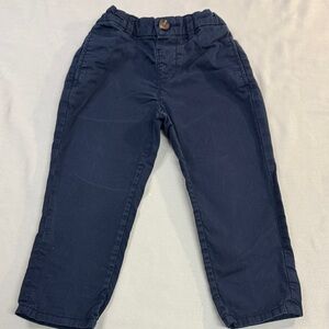 H&M - 2T Kids Navy Casual Cotton Pants